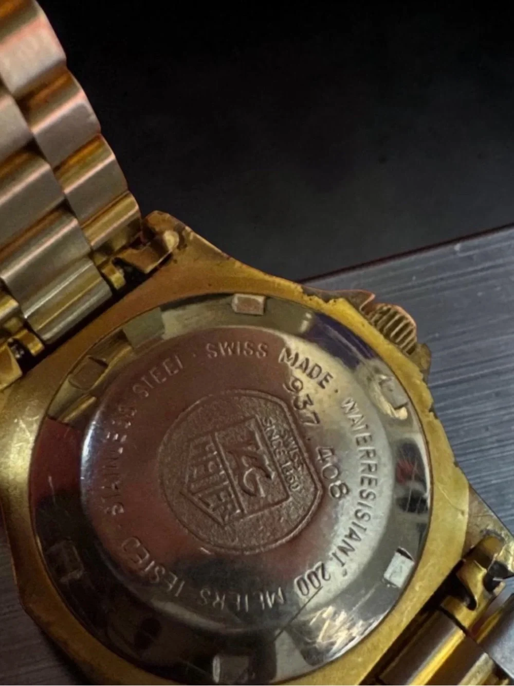 Vintage TAG Heuer Professional 200M Two-Tone Swiss Watch